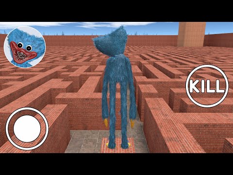 Playing as HUGGY WUGGY in MAZE (Garry's Mod)