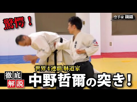 Release！Taido World Convention 4 consecutive victories【Nakano Tetsuji】Explaining punching techniques