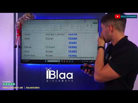 BLAA GIVEAWAYS | LIVE DRAW | 11th August 2024