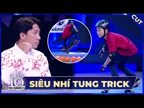 Siêu Tài Năng Nhí TUNG TRICK khi TRƯỢT VÁN xem cực "ĐÃ CON MẮT", còn HƯỚNG DẪN cho Trấn Thành