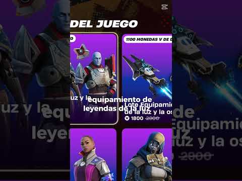 🌟 ¡El BASTÓN ESTELAR y las SKINS de DESTINY están de REGRESO en Fortnite! 🔥😱