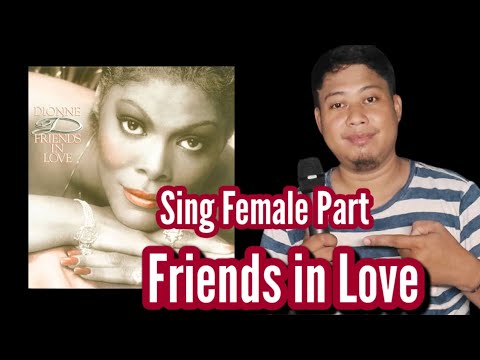 Friends in Love - Dionne Warwick and Johnny Mathis -Karaoke -Male Part Only