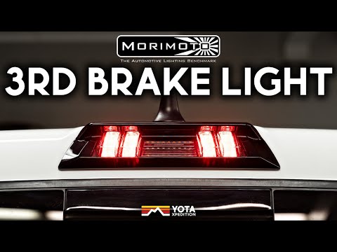 2016 - 2023 Tacoma Morimoto 3rd Brake Light Install