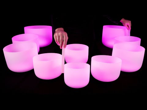 Crystal Bowls for Deep Sleep 🌀 Healing Tranquility 432 Hz