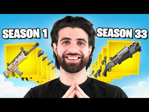 Ranking the BEST Weapon from EVERY Fortnite Season!