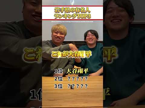 みんなはわかった!?#ランキング #クイズ #有名人 #東北エニバ #岩手