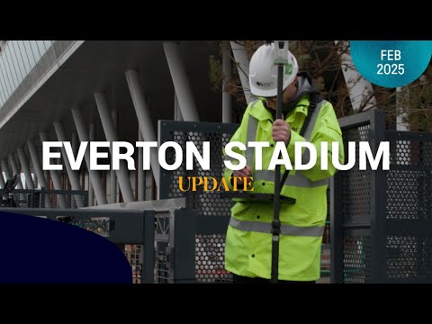 EVERTON STADIUM HAS BEEN OFFICIALLY PUT ON THE MAP! 🗺️📍