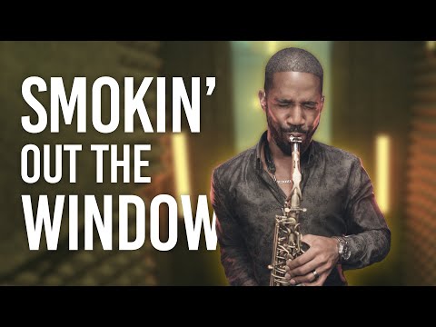 Saxophone Cover of "Smokin' Out The Window" by Nathan Allen