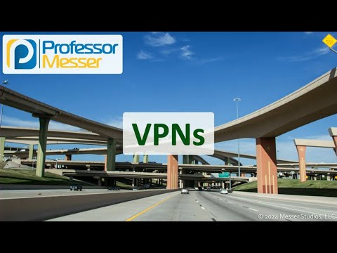 VPNs - CompTIA Network+ N10-009 - 3.5