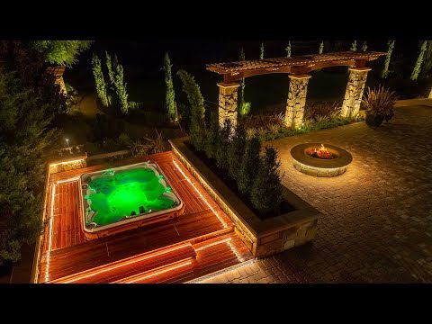 On-Site Outdoor Lighting Design Walkthrough