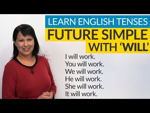 Learn English Tenses: FUTURE SIMPLE with “WILL”