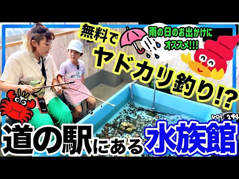 『エビとカニの水族館』は、エビカニ以外にどんな生き物がいるのか⁉️超オススメな水族館でした😍🦀【ママさん似顔絵師Bon vol.244】