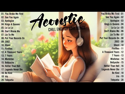 Best Acoustic Love Songs 2025 Cover 🌻 Chill English Love Songs 🌻 Morning Mood Music 2025 New Songs