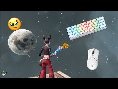 Gateron G Pro Red 🥹 GK850W Fortnite ASMR 🥰