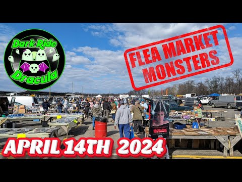 RETRO TREASURE HUNTING AT THE FLEA MARKET - APRIL 14TH 2024