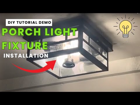 I Installed DIY Porch Lights, and Now My House Looks Fancy