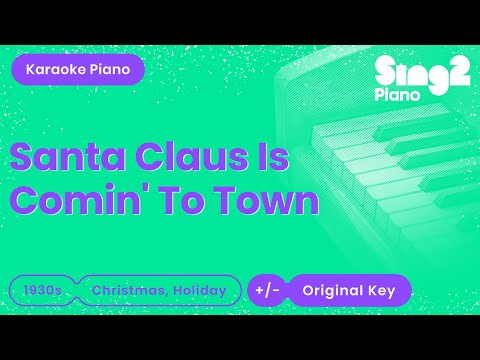 Santa Claus Is Comin' To Town (Kids Christmas Karaoke)