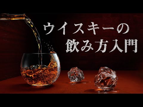 🔰[ウイスキー] 初心者必見！ウイスキーの飲み方入門講座！