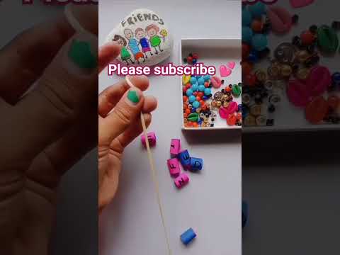 friendship band with paper #shortsvideo #papercraft #friendshipband #creative #craftwork #diy