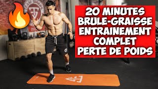 20 minutes brûle-graisse entrainement (sans matériel)