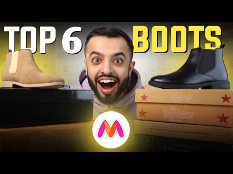 6 Boots You Need This Winter I Chelsea I High Top I Myntra Shoes Haul I Hemant Harchani