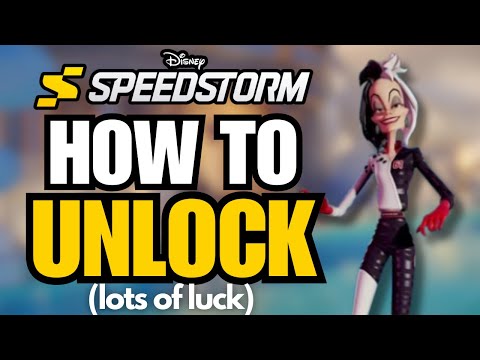 How to Unlock CRUELLA DE VIL In Disney Speedstorm