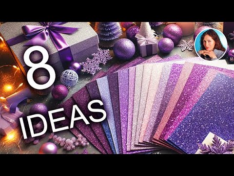 8 IDEAS🎄DIY Christmas Crafts Ideas🎄Christmas Tree Ornaments🎄Christmas decoration ideas for home