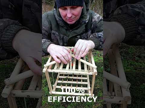 100% EFFECTIVE TRAP  #trap #survival #trapping