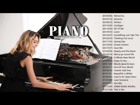 Top 30 Piano Covers of Popular Songs 2024 - Best Instrumental Music For Work, Study, Sleep