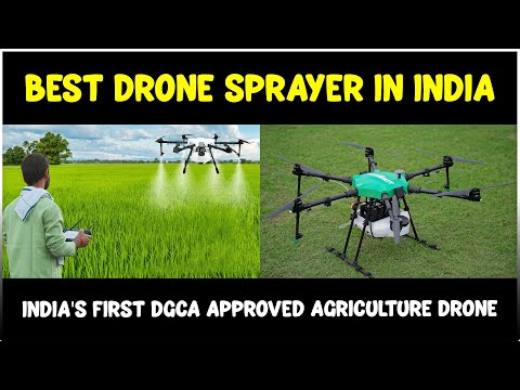 Best Agriculture Drone Sprayer in India - IoTech Agribot Agriculture Drone