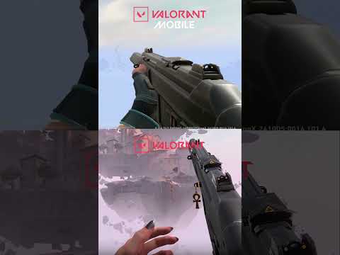 Valorant vs Valorant Mobile 👀🔥#ValorantMobile #Valorant #shortsfeed #montage