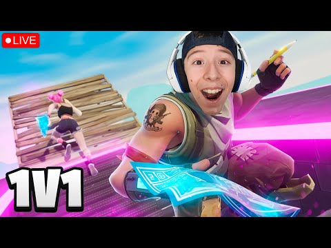 LIVE! -  1v1s WITH SUBSCRIBERS FOR V-BUCKS! (NEW)