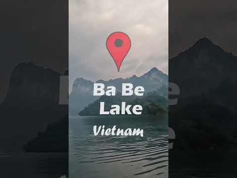 Ba Bể Lake - Have you heard of it? Located in Northeast Vietnam 🇻🇳