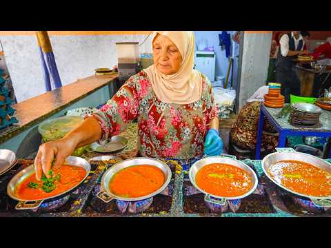 Marrakesh's LOCALS ONLY Breakfast Buffet 🇲🇦 100's of Tagines & Street Food in Agadir!