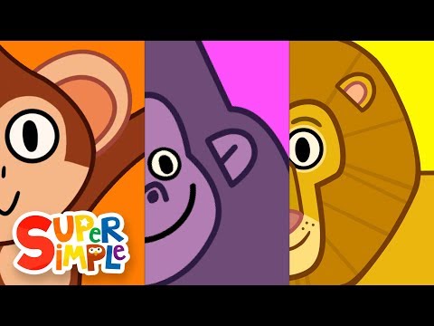 Turn & Learn ABCs - IN THE JUNGLE! | ​​🌈 Super Simple ABCs