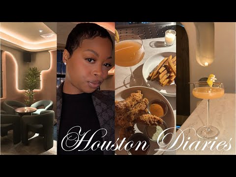 Houston Diaries: I Went On A Date!, New Cocktail Bar, Luxury Movie Night | GeranikaMycia