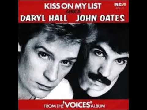 DARYL HALL & JOHN OATES KISS ON MY LIST