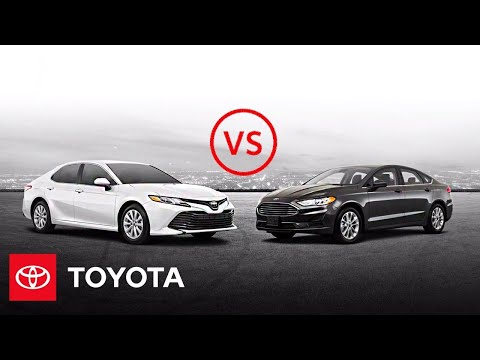 2020 Toyota Camry LE vs. 2020 Ford Fusion SE | Head to Head | Toyota