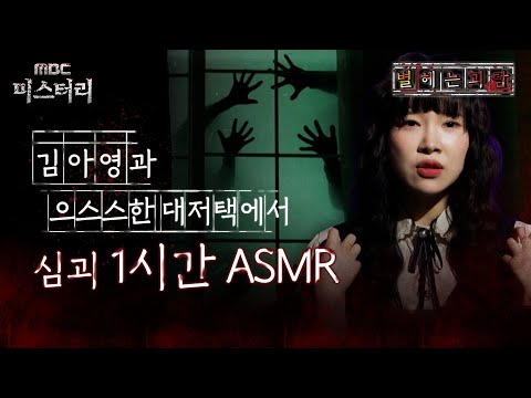 [별 헤는 괴담] 김아영과 으스스한 대저택에서 심괴 1시간 ASMR #심야괴담회 #심괴 #어둑시니 #midnight #horrorstory MBC230704방송