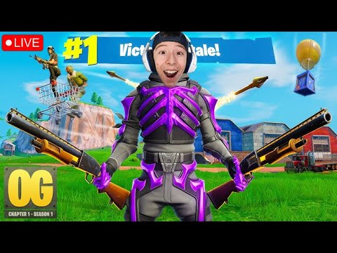 LIVE - OG FORTNITE IS HERE! (Chapter 1 Season 1)