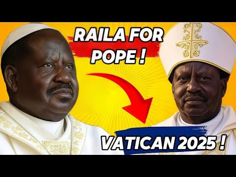 RAILA FOR POPE! GEN-ZS NOW ENDORSES RAILA FOR THE POPE'S POSITION USING MEMES!