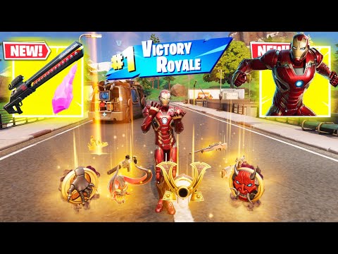 IRON MAN vs 3 NEW MEDALLIONS & MYTHIC’S CHALLENGE (Fortnite Chapter 6)