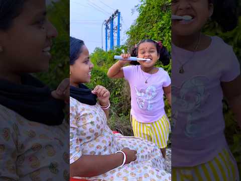 Cute girl pranks mom 🪥😬🦷🤣🤪#shorts #funny #viral #shortsviral #trendingshorts