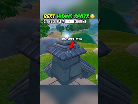 BEST Secret Hiding Spots in Fortnite Season 1😳 (Chapter 6) #fortnite #foryou #fyp #shortsfeed