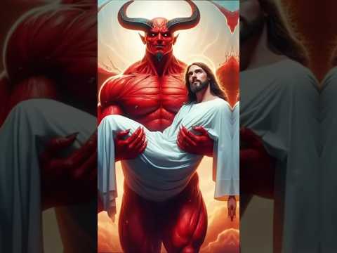 The little demon saved jesus 👼🙏🏻 #jesus #jesuschrist #fypシ゚viral #shorts #christian