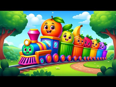 Color Train Choo Choo | Learn Colors for Kids | #nurseryrhymes #educationalvideoforkids