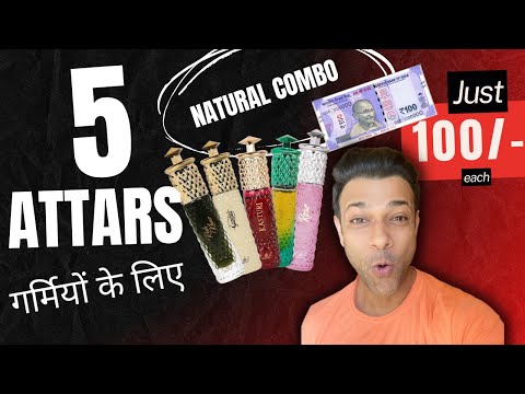 Top 5 Attars For Men/Best Attars under 200/Attars For Men/Best Ittar/Best Attar Perfume