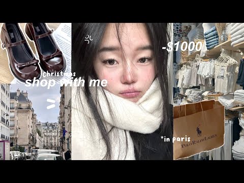 24 HOURS IN PARIS🩰: $1000 shopping spree with friends