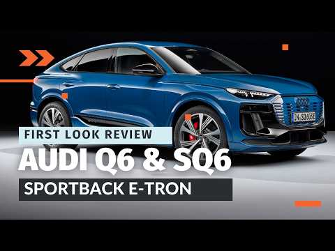 Audi Q6 & SQ6 Sportback e-tron First Look Review: Range, Design, Features & Performance