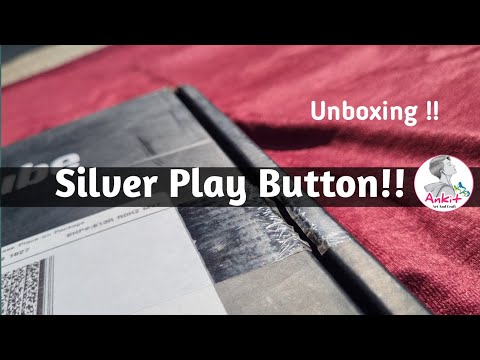 Unboxing My Silver Play Button 😍